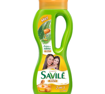 Shampoo 2 en 1 Savilé «Sábila y Miel»