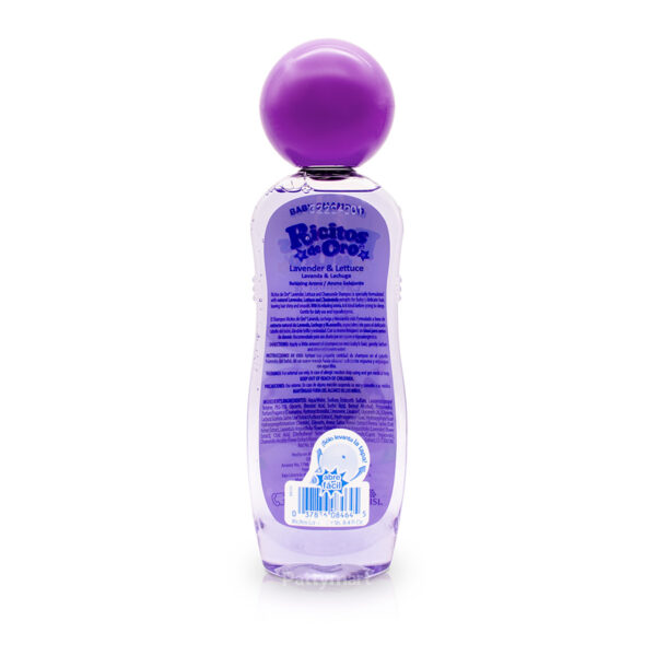 Shampoo Baby Ricitos De Oro Lavanda Lechuga - Imagen 2