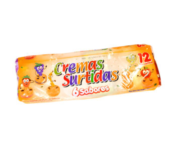 Cremas Surtidas 6 Sabores