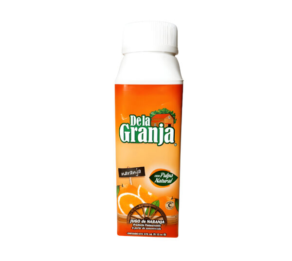 Jugo sabor a naranja "De la Granja"