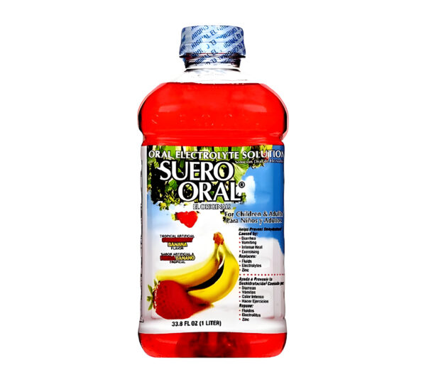 Suero Oral Fresa Banano