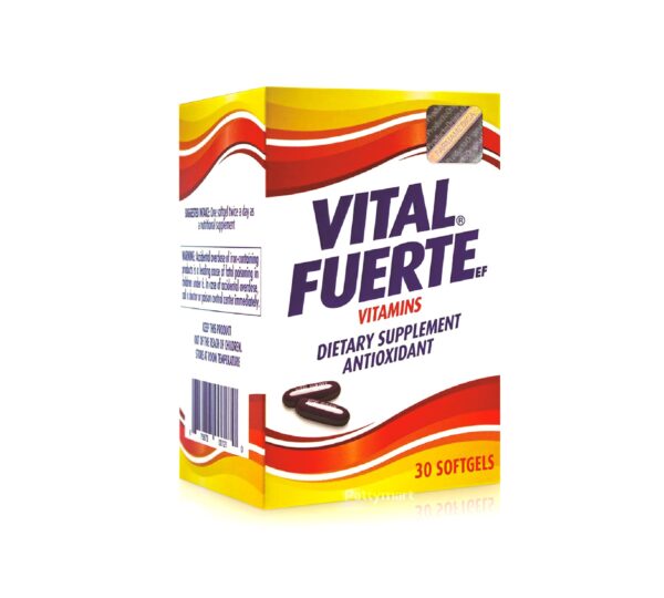 Vital Fuerte Vitamins 30 Softgels