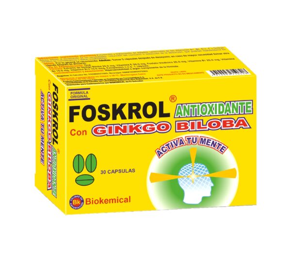 Foskrol con Ginkgo Biloba