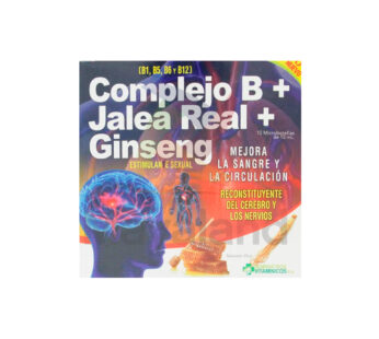 Complejo B + Jalea real + Ginseng