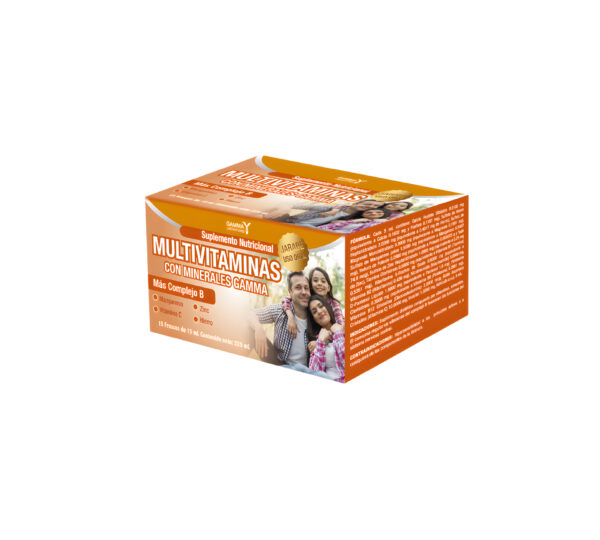 Multivitaminas Con Minerales Gamma + Complejo B