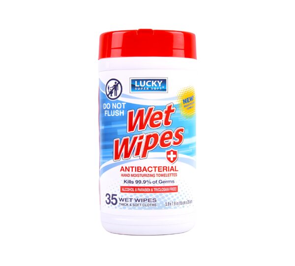 Antibacterial "Wet Wipes"